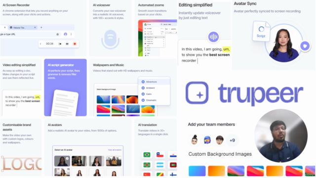 Trupeer AI Masterclass - Create Professional Videos & Guides – Screenshot 1