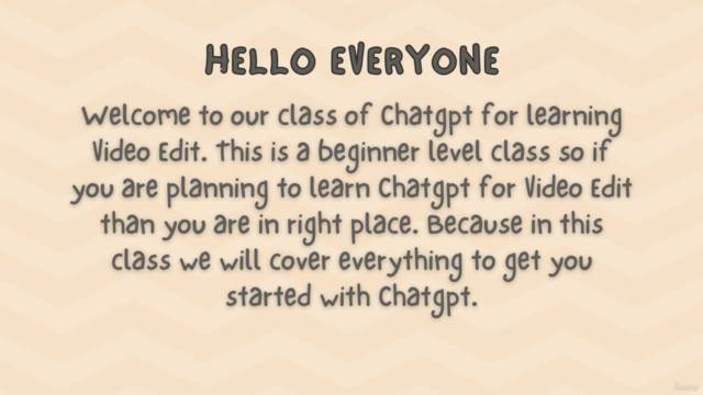 Mastering Video Editing with AI ChatGPT for Content Creators – Screenshot 1