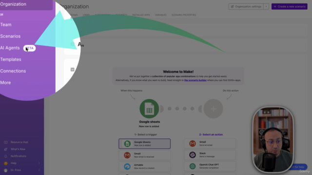 Automatiser un Agent IA avec Make (version 2025) – Screenshot 4