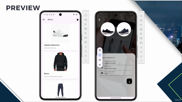 Flutter Django y MySQL: E-Commerce App con Pasarelas de pago – Screenshot 2