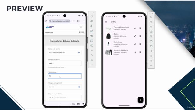 Flutter Django y MySQL: E-Commerce App con Pasarelas de pago – Screenshot 4