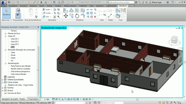 Revit 2015: Curso Completo – Screenshot 1