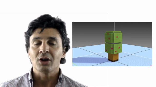 3D Pixel Art for non artist. Crossy Road Modeling. Unity 3D – Screenshot 2