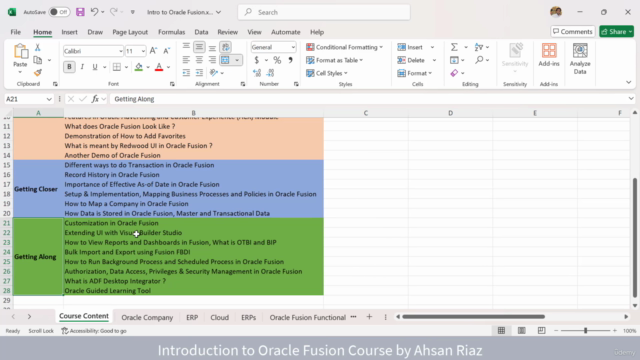 Oracle Fusion Simplified for Beginners - Oracle Fusion ERP – Screenshot 1