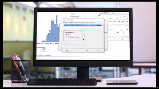Process Capability Analysis in Minitab – Tabtrainer® – Screenshot 3