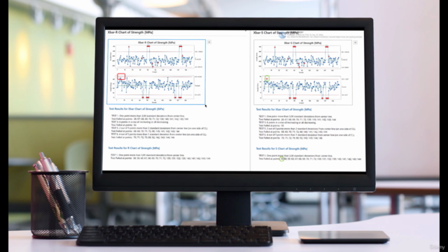 SPC with Control Charts in Minitab – Tabtrainer® Certified – Screenshot 2