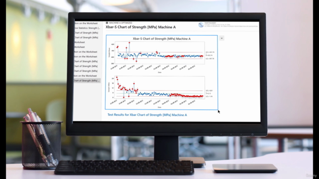 SPC with Control Charts in Minitab – Tabtrainer® Certified – Screenshot 3