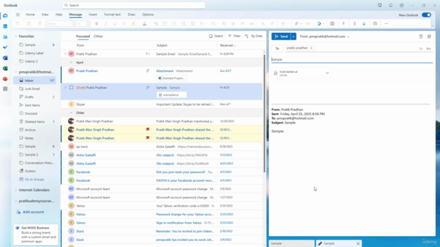 Learning Microsoft Outlook from Scratch – Screenshot 4