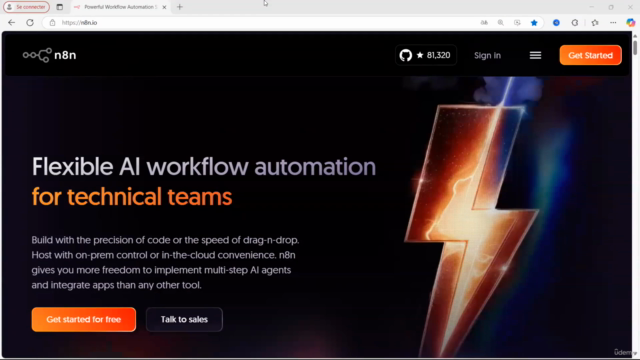 Mastering AI Workflow Automation with n8n: From Zero to Pro – Screenshot 1