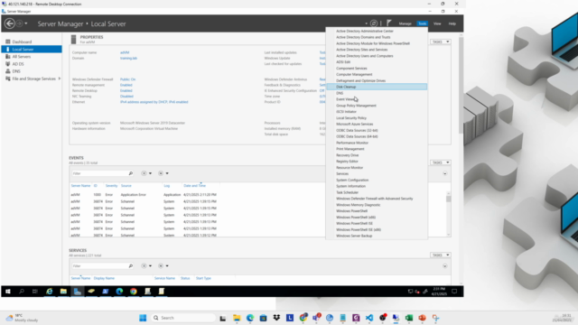Active Directory and Group Policy (2025,2022,2019,W11) – Screenshot 2