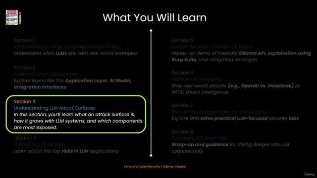 GenAI Cybersecurity: OWASP Top 10, MITRE ATLAS & API Attacks – Screenshot 2