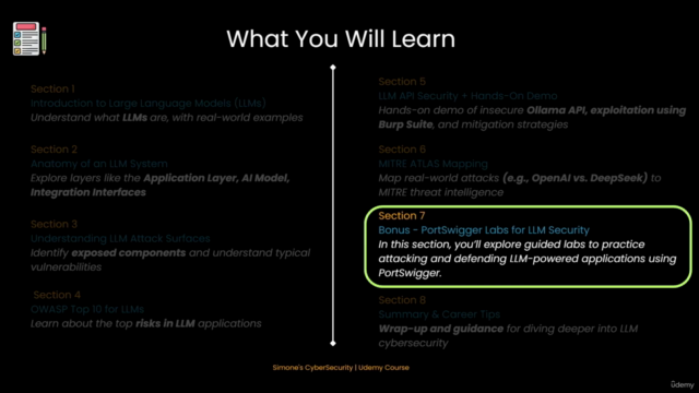GenAI Cybersecurity: OWASP Top 10, MITRE ATLAS & API Attacks – Screenshot 4