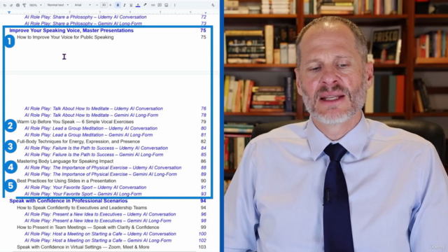 Навыки публ. выступлений и презент. с тренингом на основе ИИ – Screenshot 3