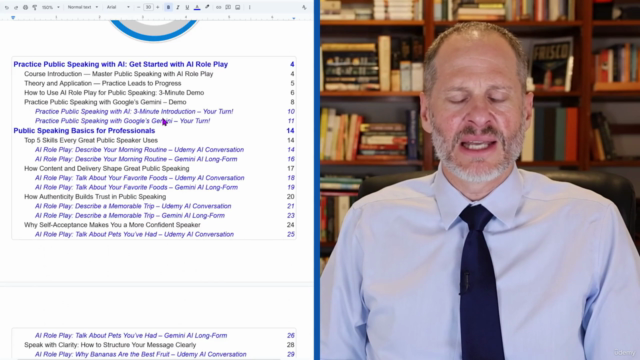 Public Speaking und Präsentationsfähigkeiten mit KI-Coaching – Screenshot 2