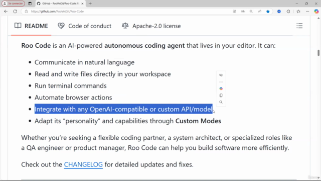 How to use Roo Code as your own local free AI Agent ? – Screenshot 4