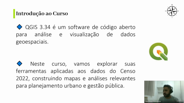 QGIS Completo 2025 com Dados do Censo IBGE – Screenshot 1
