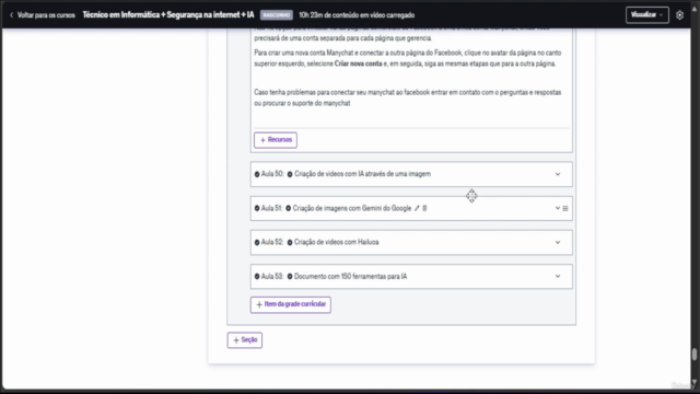 Técnico em Informática + Segurança na internet + IA – Screenshot 4