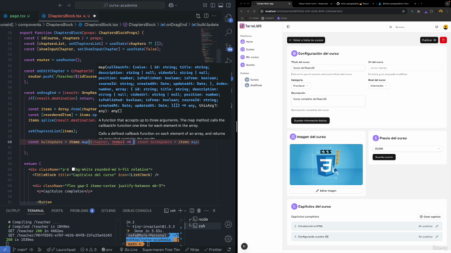 Next.js 15 y Stripe | Crea tu plataforma de cursos online – Screenshot 3