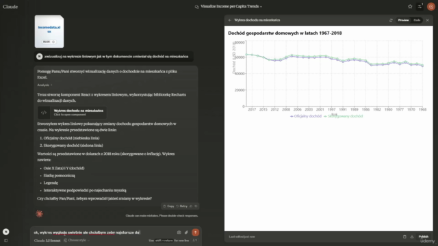 Kurs wizualizacje z AI – prezentacje, wykresy, infografiki – Screenshot 4