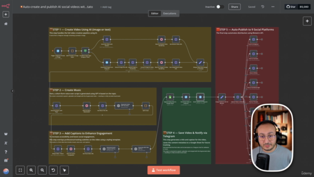 Cours n8n : Crée une machine à contenu automatisée avec l'IA – Screenshot 3