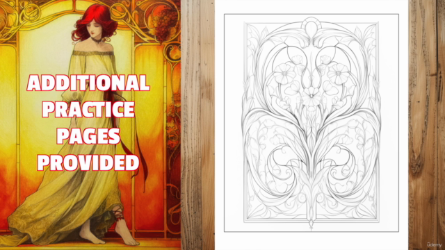 Stained Glass Effects With Colored Pencils – Screenshot 2