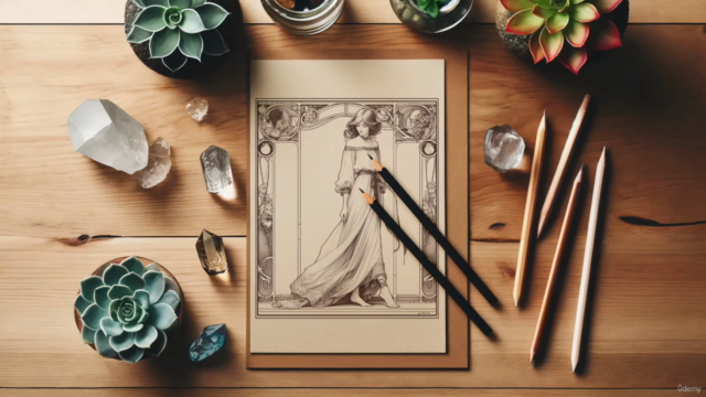 Stained Glass Effects With Colored Pencils – Screenshot 4