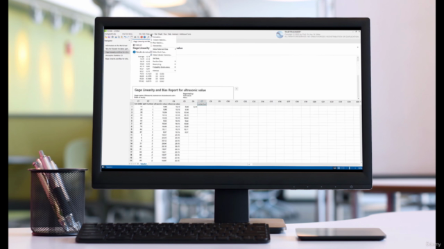 Gage Bias & Linearity in Minitab – Tabtrainer® Masterclass – Screenshot 4