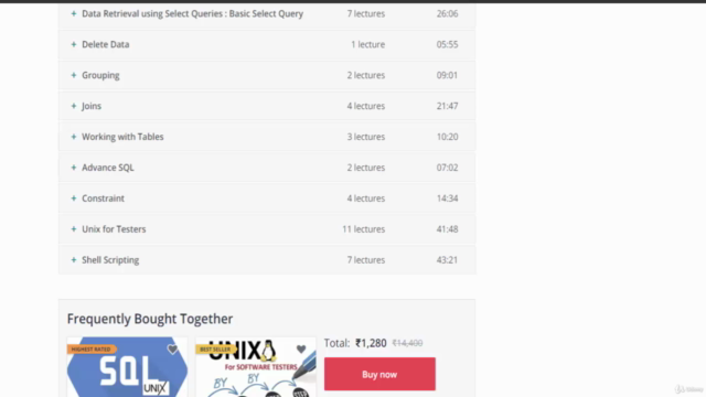 Get Expertise in Database Testing(SQL) + Linux for Testers – Screenshot 3