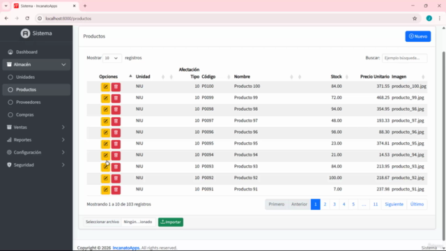 Desarrolla sistemas web en PHP Laravel 12 MySQL y JavaScript – Screenshot 3