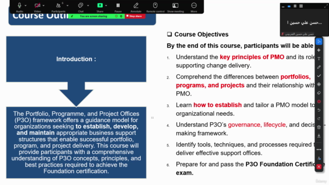 P30 Preparation Course 2025 – Screenshot 4