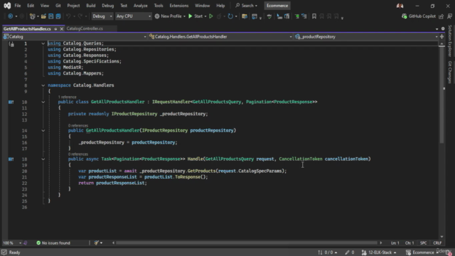 Building Amazon Style Full Stack Microservices – Screenshot 1