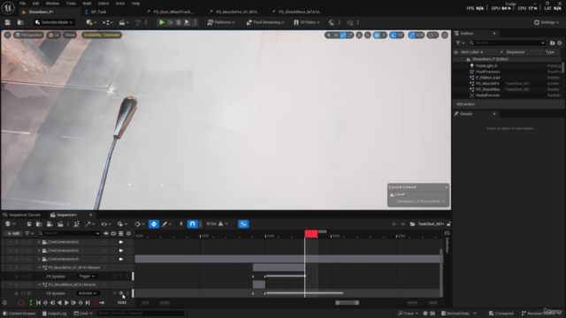 Unreal Engine5 Cinematic Trailer: Slow-Motion Bullet & Tanks – Screenshot 2
