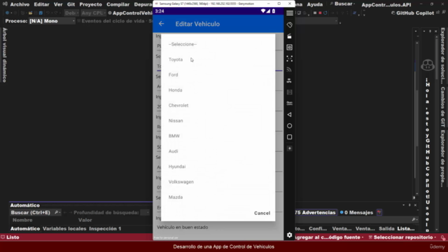 .NET MAUI Net 9 creando y consumiendo Web API (N Capas) – Screenshot 2