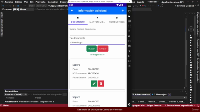 .NET MAUI Net 9 creando y consumiendo Web API (N Capas) – Screenshot 3