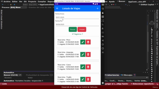.NET MAUI Net 9 creando y consumiendo Web API (N Capas) – Screenshot 4