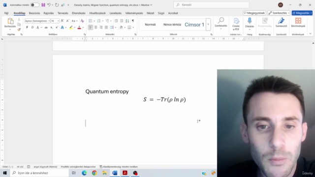 Quantum Decoherence & Gravity from Quantum Entropy – Screenshot 2