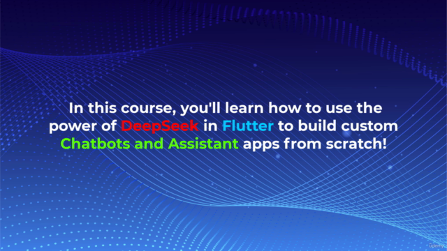 DeepSeek AI + Flutter: Build Custom Chatbots from Scratch – Screenshot 1