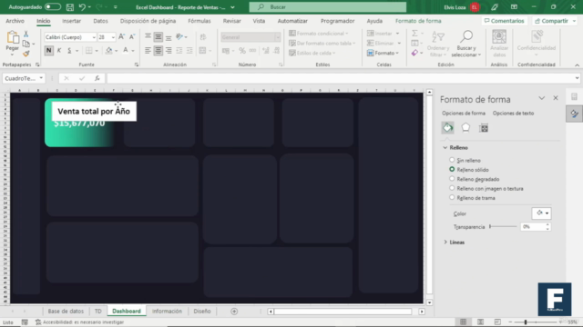 Aprende Tablas dinámicas y Creación de Dashboard en Excel – Screenshot 1