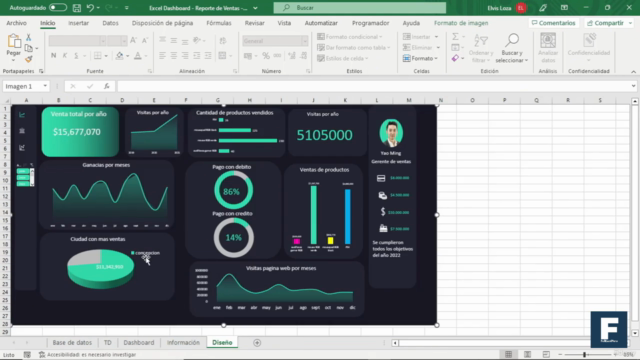Aprende Tablas dinámicas y Creación de Dashboard en Excel – Screenshot 2