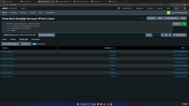 Sıfırdan Uzmanlığa : Uygulamalı Splunk Eğitimi – Screenshot 3