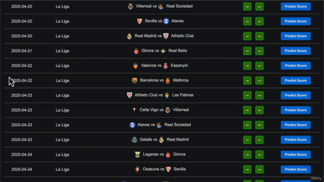 IA pour Prédire les Scores de Football : Formation Complète – Screenshot 1