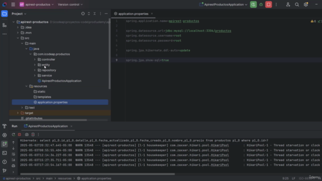 Crea tu primera API RESTful con Spring Boot, JPA y MySQL – Screenshot 2