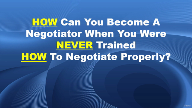 Mastering the Art of Negotiation – Screenshot 1