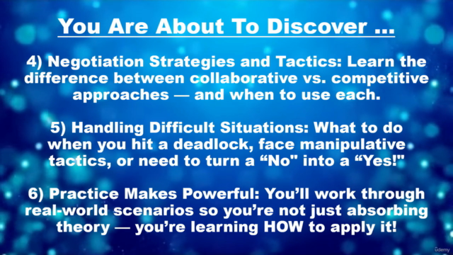 Mastering the Art of Negotiation – Screenshot 3