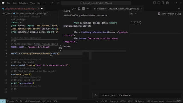 Generative AI with Python – Screenshot 1