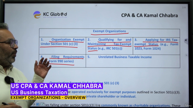 CPA REG, Enrolled Agent: Exempt Organizations – Screenshot 3