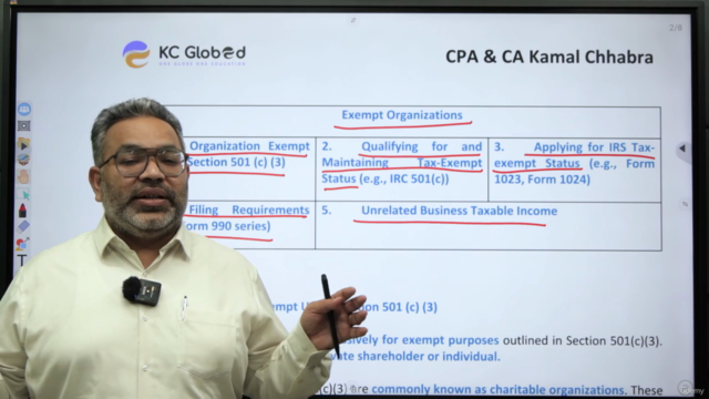 CPA REG, Enrolled Agent: Exempt Organizations – Screenshot 4