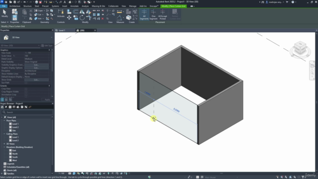 Aprende Revit 2025 para Arquitectos Parte 2 – Screenshot 1
