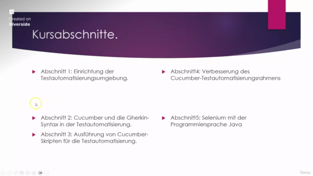 Webtests mit Cucumber, Selenium & BDD automatisieren – Screenshot 2