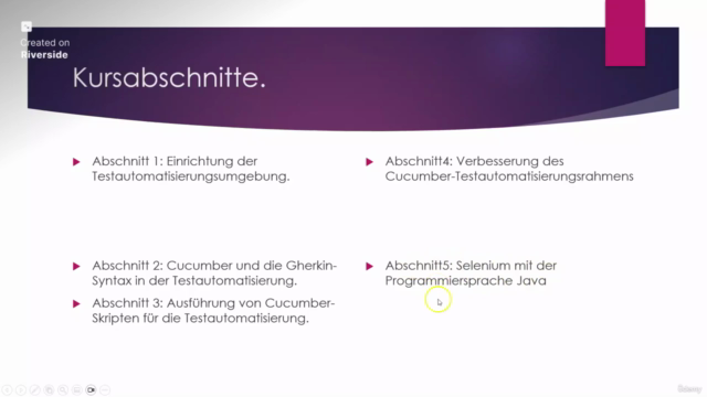 Webtests mit Cucumber, Selenium & BDD automatisieren – Screenshot 3